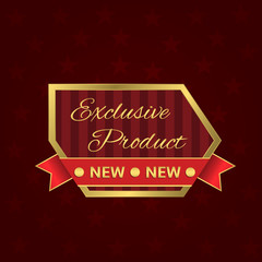 Exclusive product label