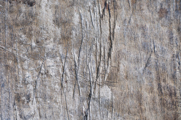 Rustikaler grau brauner Holz Hintergrund / Verwitterter zerkratzter grau brauner Hintergrund aus...