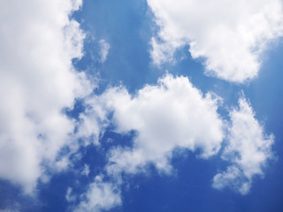 clouds with blue sky