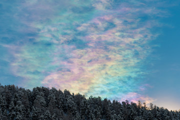 Fototapeta premium Flat rainbow