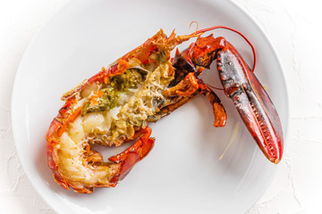 ロブスターのステーキ　 Steak of the lobster