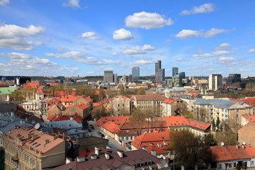 Naklejka na ściany i meble Vilnius