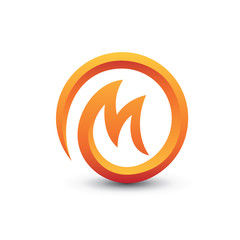 Modern M Logo