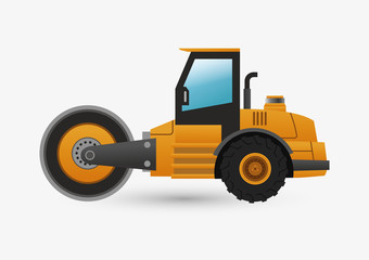 Under construction design. truck concept. repair icon