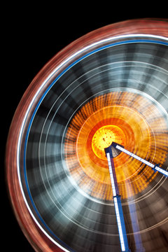 Riesenrad bei Nacht
