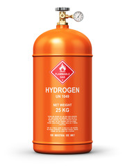 Liquefied hydrogen industrial gas container