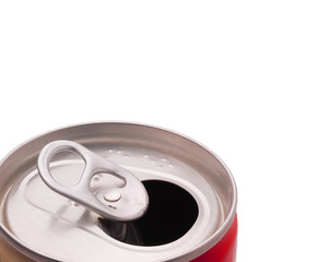 metal jar of a drink