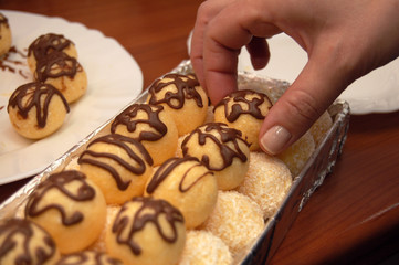 cookie truffle desserts