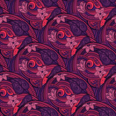 Vector Seamless Floral Pattern
