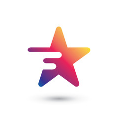 Fototapeta premium F Star Logo