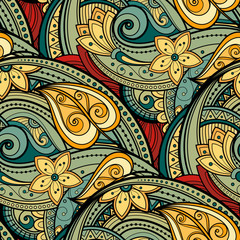 Vector Seamless Floral Pattern