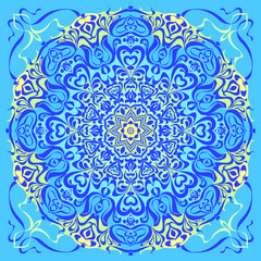Decorative tiles, floral.