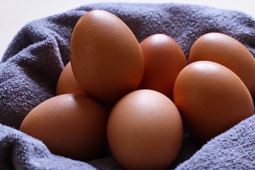 Hen eggs
