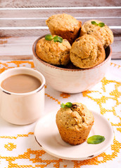 Great grain muffins with raisin