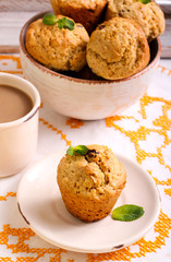 Great grain muffins with raisin