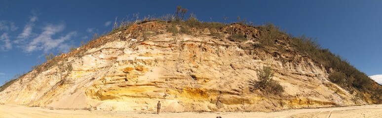 Fototapeta premium rainbow beach, queensland, australia 