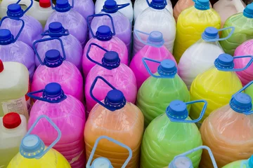 Colorful Soap Bottles Marrakesh Medina © SR