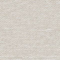 Natural linen uncolored canvas background. Seamless square texture. Tile ready.