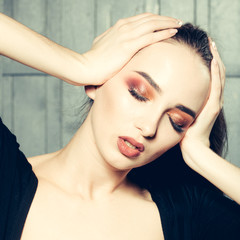 Fototapeta premium Sensual glamour woman