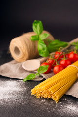 Italian pasta spaghetti