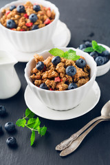 Breakfast with granola