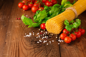 Italian pasta spaghetti