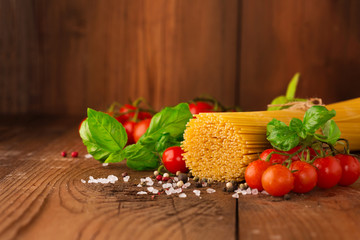 Italian pasta spaghetti