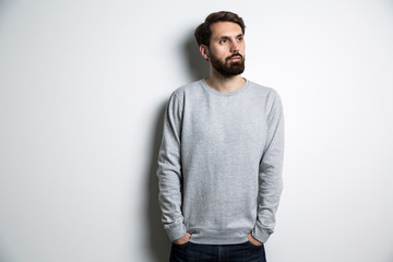 Fototapeta premium Young male long sleeves