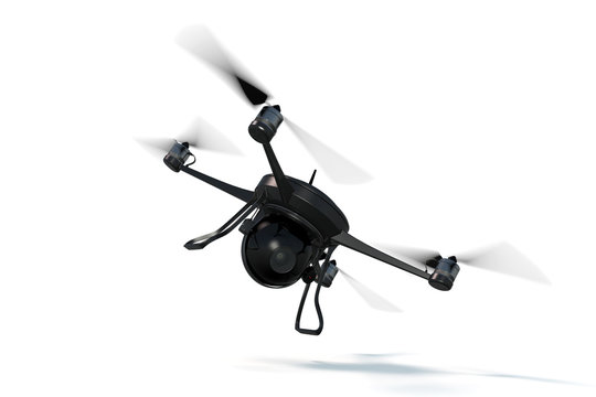 3D Rendering of a Small Drone