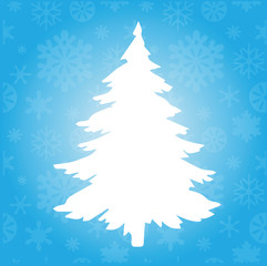 funky modern Christmas trees vector