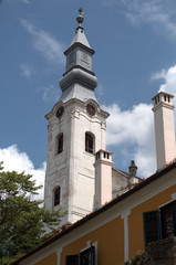 Village church, Koveskal, Hungary
