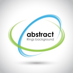 abstract rings background © liarocer