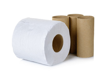 Tissue isolated on the white background