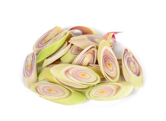 lemon grass isolated on the white background