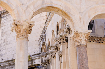 Split, Croatia Peristyle columns
