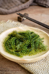 Sea Grapes (Caulerpa Lentillifera) seaweed © Kittiphan