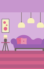 Background of modern living room