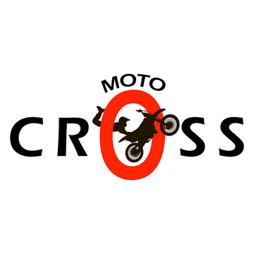 motocross logo on a white background