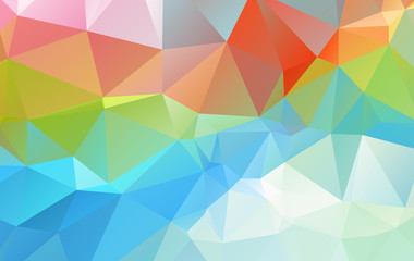 abstract background consisting of triangles eps.10
