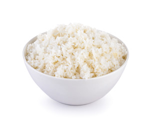 rice in the bowl