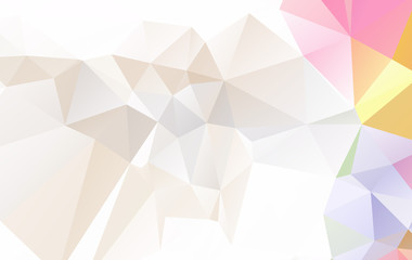 Vector Abstract geometric shape polygonal style