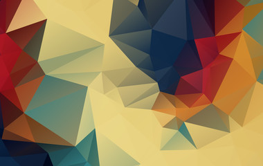 Vector Abstract geometric shape polygonal style