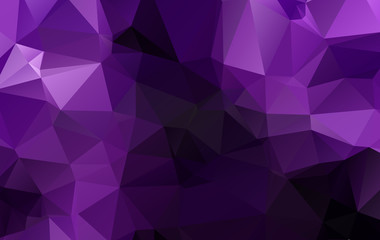 Vector Abstract geometric shape squares and triangles polygonal