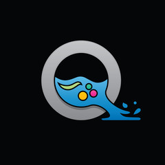 Aqua Lab Logo Concept