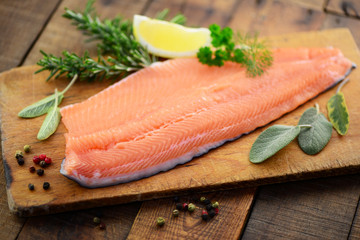 Lachs Zitrone