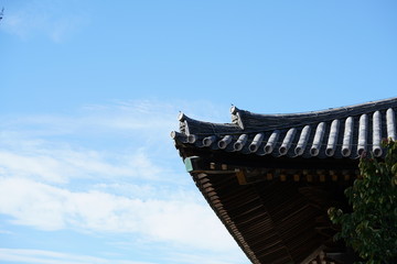 伝統的な日本建築 屋根