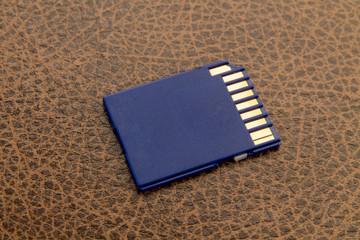 Blue Micro SD Card