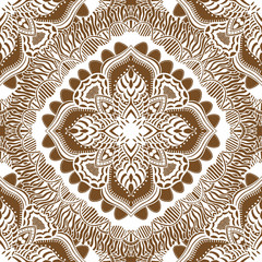 seamless pattern with mandalas