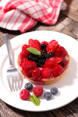 berry tart