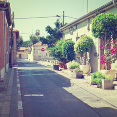 Naklejka premium Street in Tel Aviv